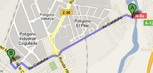 Parada solicitada y denegada