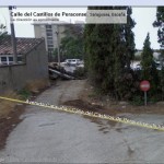 La calle desde el otro extremo (googlemaps, streetview)