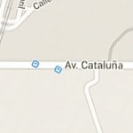 mapa avenida