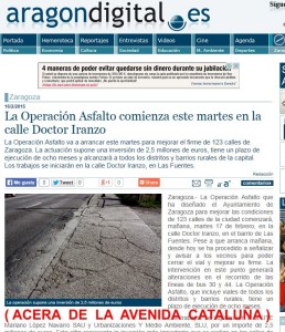 ACERA AVENIDA