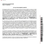 retraso (La resolucion de licitacion se retrasa)